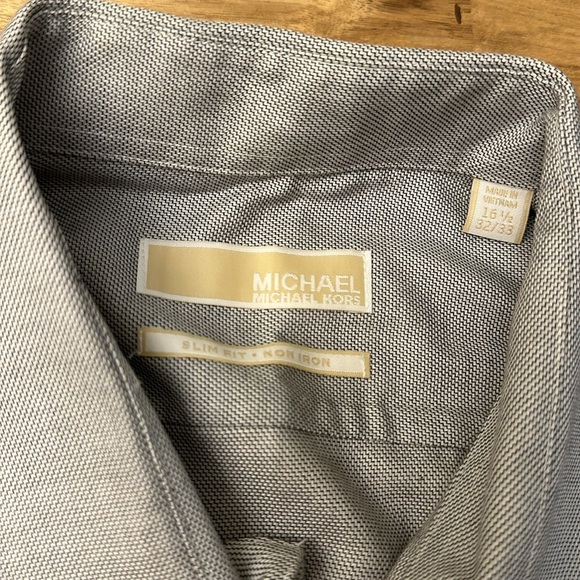 MICHAEL KORS ⭐️slim fit / non iron dress shirt - Picture 4 of 4